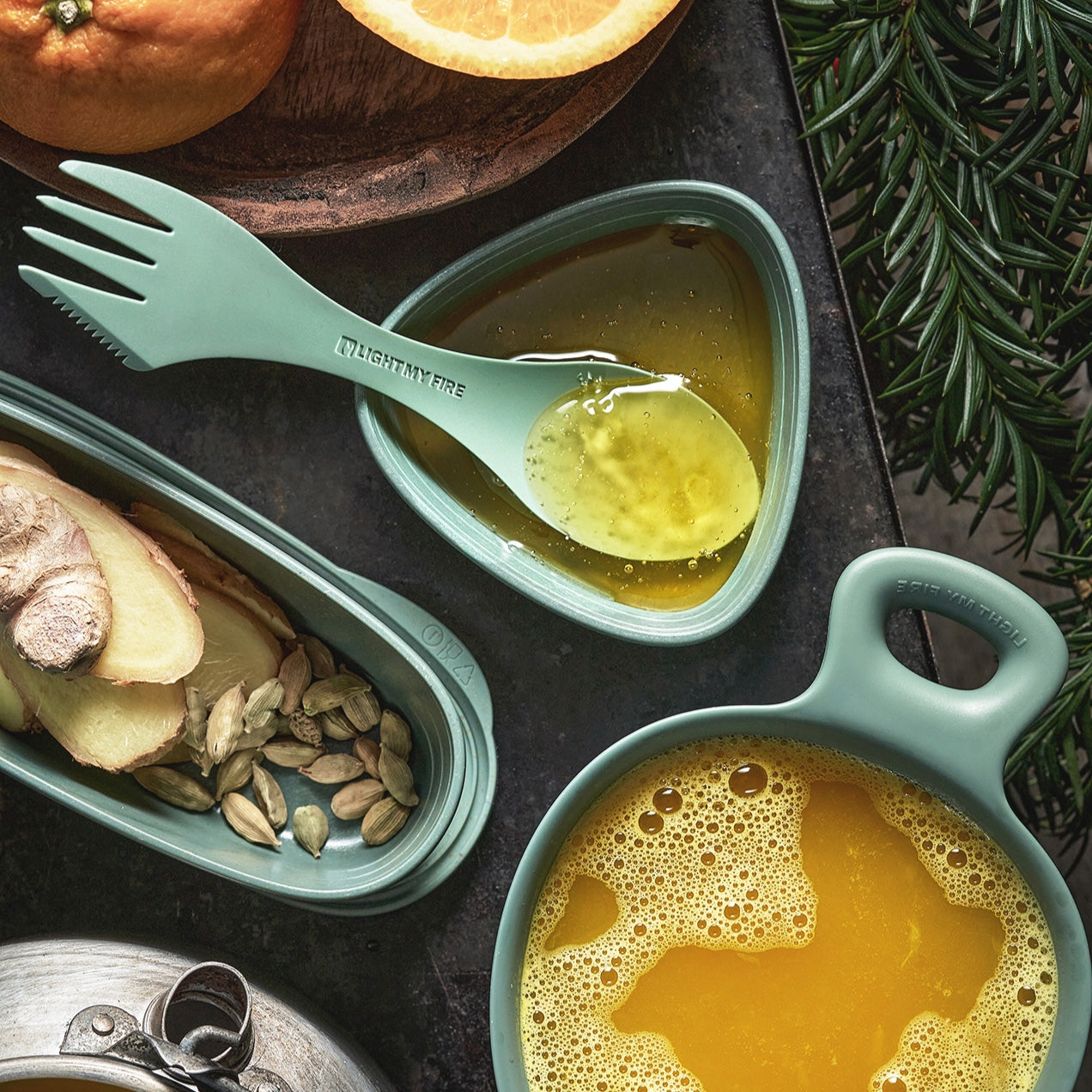 Swedish Spork lefty 2-pack