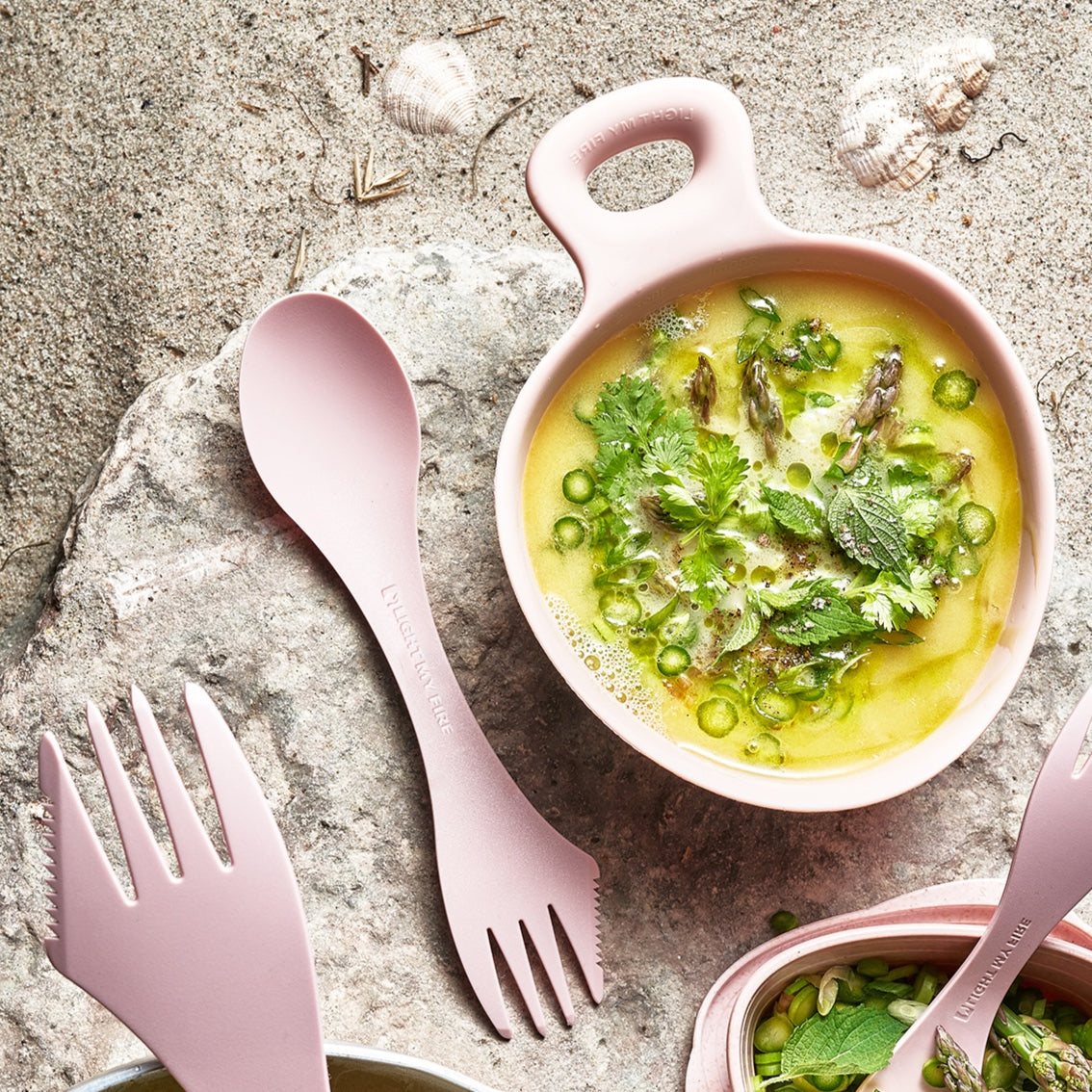 Swedish Spork lefty 2-pack